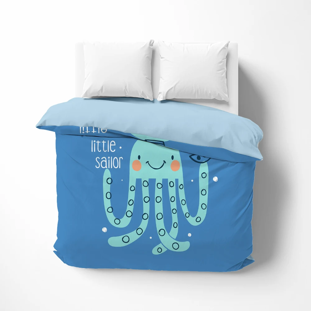 Мультяшное постельное белье пододеяльник покрывало/одеяло/удобный чехол милое