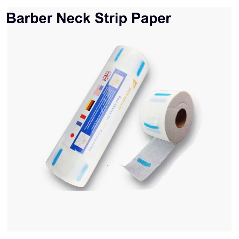 

Barber Neck Paper Disposable Barber Neck Strip Paper Prevent Broken Hair Haircut Care Hair Stylist Salon Neck Ruffle Roll