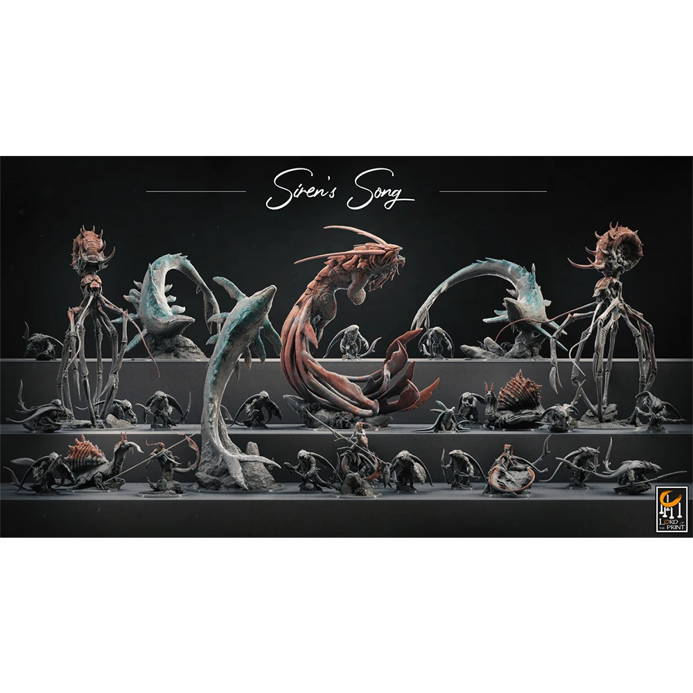 Акула человек Морской демон рыба краб ходунок лягушка дракон и подземелье