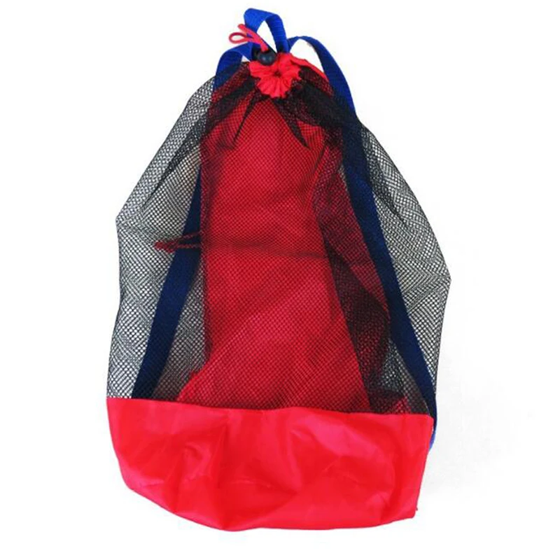 

Baby Sea Storage Mesh Bags For Children Beach Sand Water Toys Net Bag Water Fun Sports Bathroom Towels Clothes Backpack