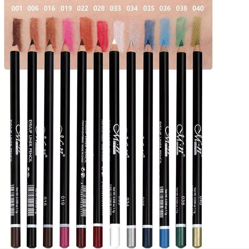 

2023NEW Color/Black Make Up Beauty Pen Eyeliner Eye Liner Pencil Eyebrow Nice Cosmetics Eyes Makeup Stick Red Blue White Brown