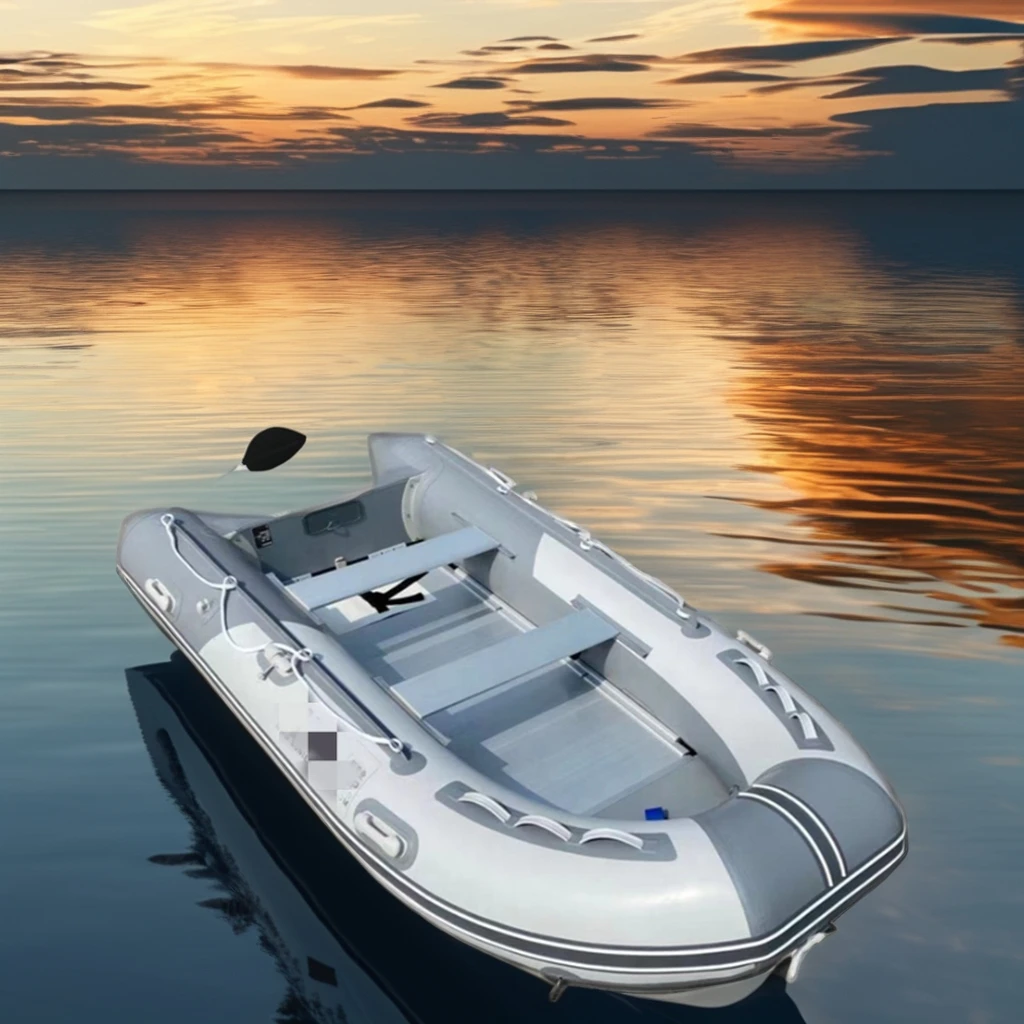 12 47 футов 380 см резиновая лодка из ПВХ алюминиевая рыбацкая скоростная