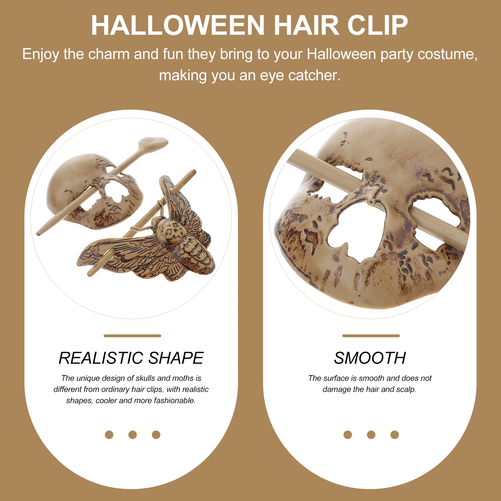 2 шт. заколки для волос на Хэллоуин аксессуары