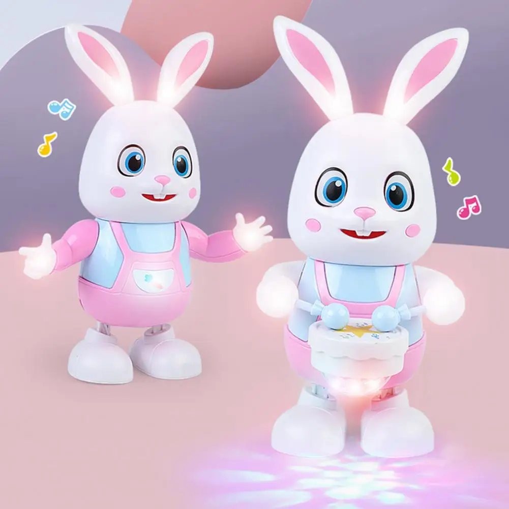 

Мультяшный кролик, украшение, новинка, 4 песни, качели, музыкальный светильник, подарок, крутой светильник, танцевальная музыка, светящийся кролик, подарок на день рождения