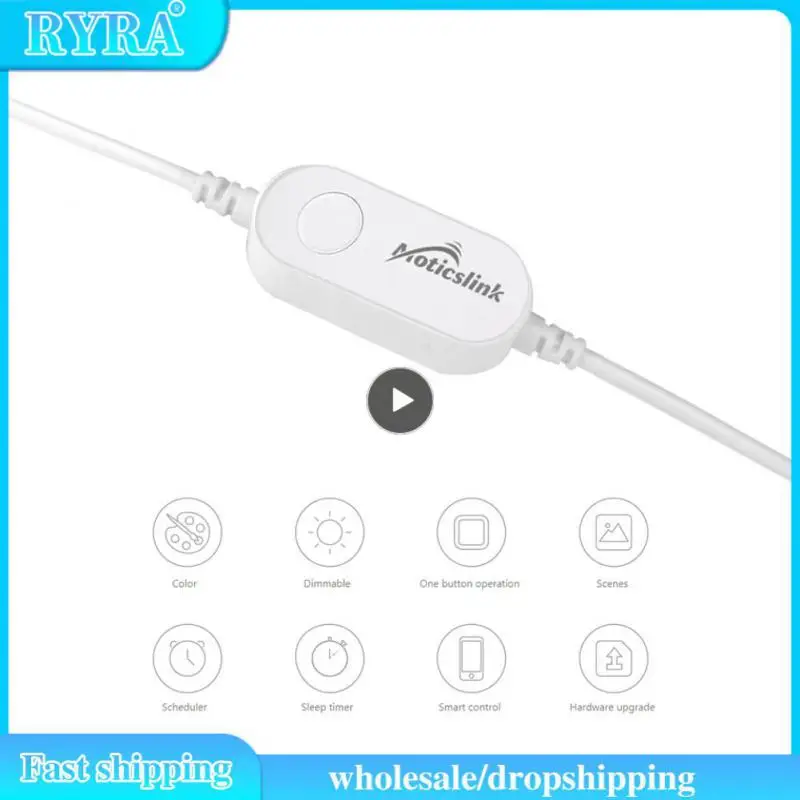 

1~10PCS Tuya Mini Monochrome Wifi Dimmer Controller Led Dimmable Strip Lights Controller Smart Life App Switch For Echo Google