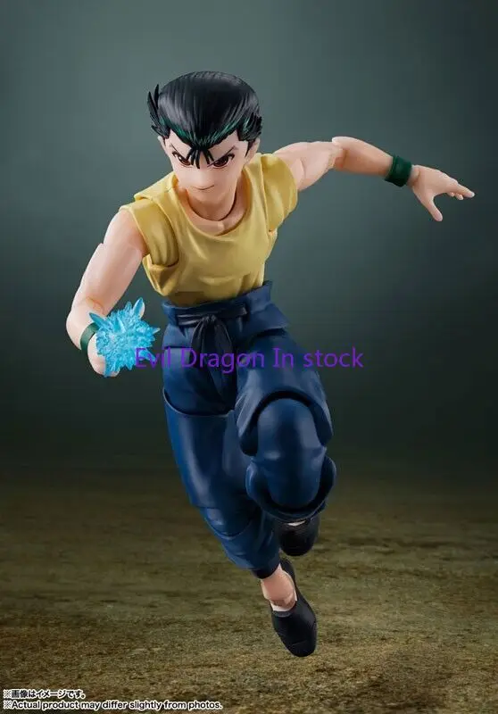 В наличии Bandai S.H.Figuarts Shf Yusuke Urameshi YuYu Hakusho Фигурка Игрушка Модель Подарок