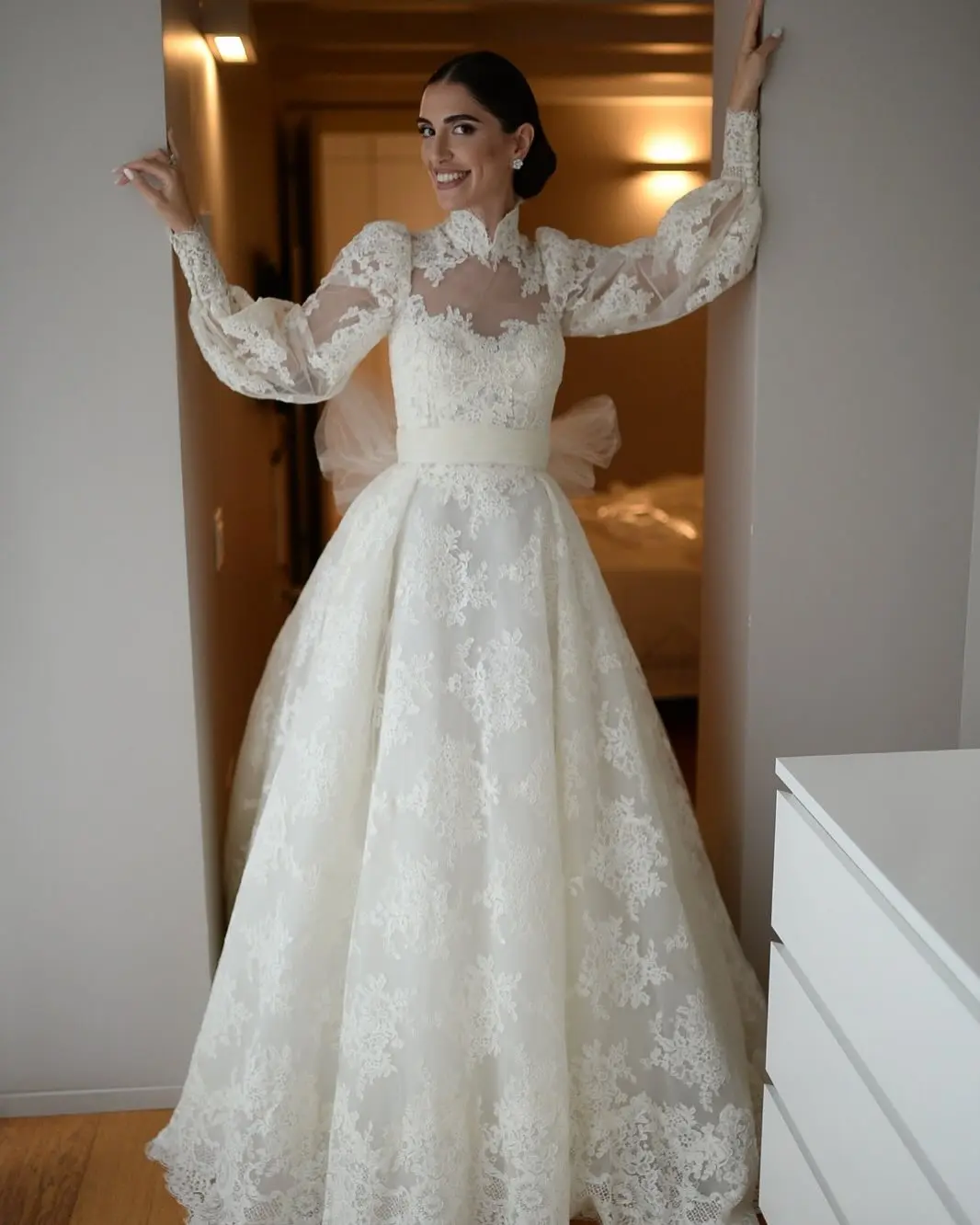 Vestidos De Novia винтажное кружевное свадебное платье в стиле манга мусульманское на