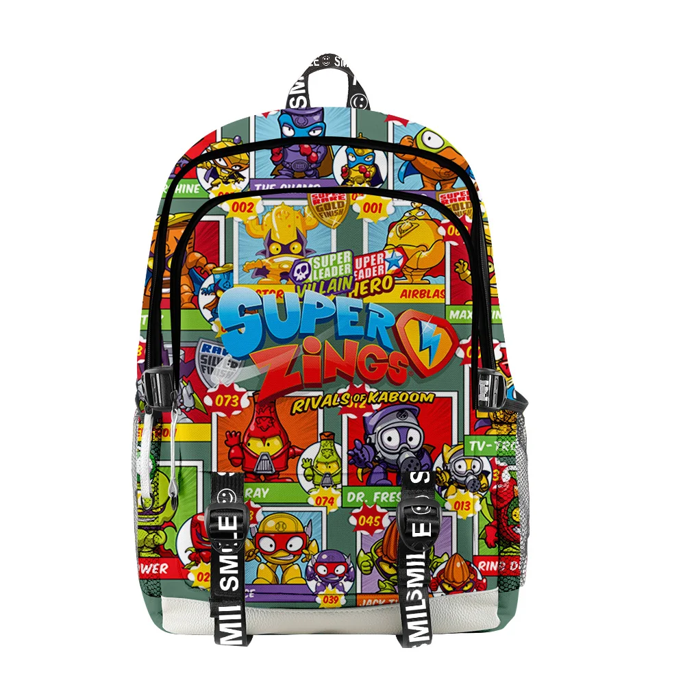 Модные Молодежные школьные ранцы унисекс дорожные сумки Superzings