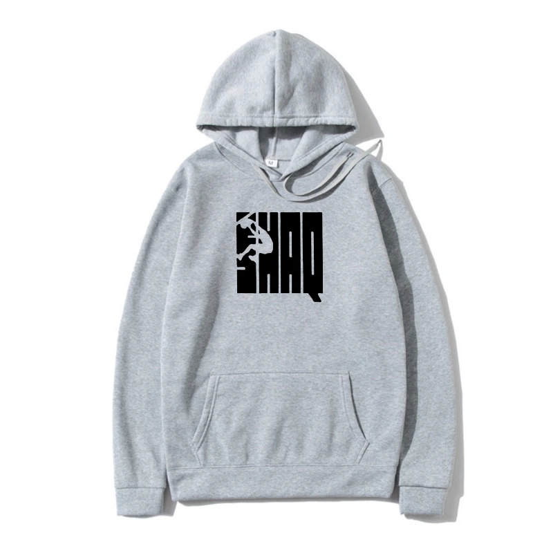 

2022 Fleece Warm Sweatshir Hoody Shaq Attack Style Outerwear Autumn Cotton Outerwear Hoody Men Casual Outerwear
