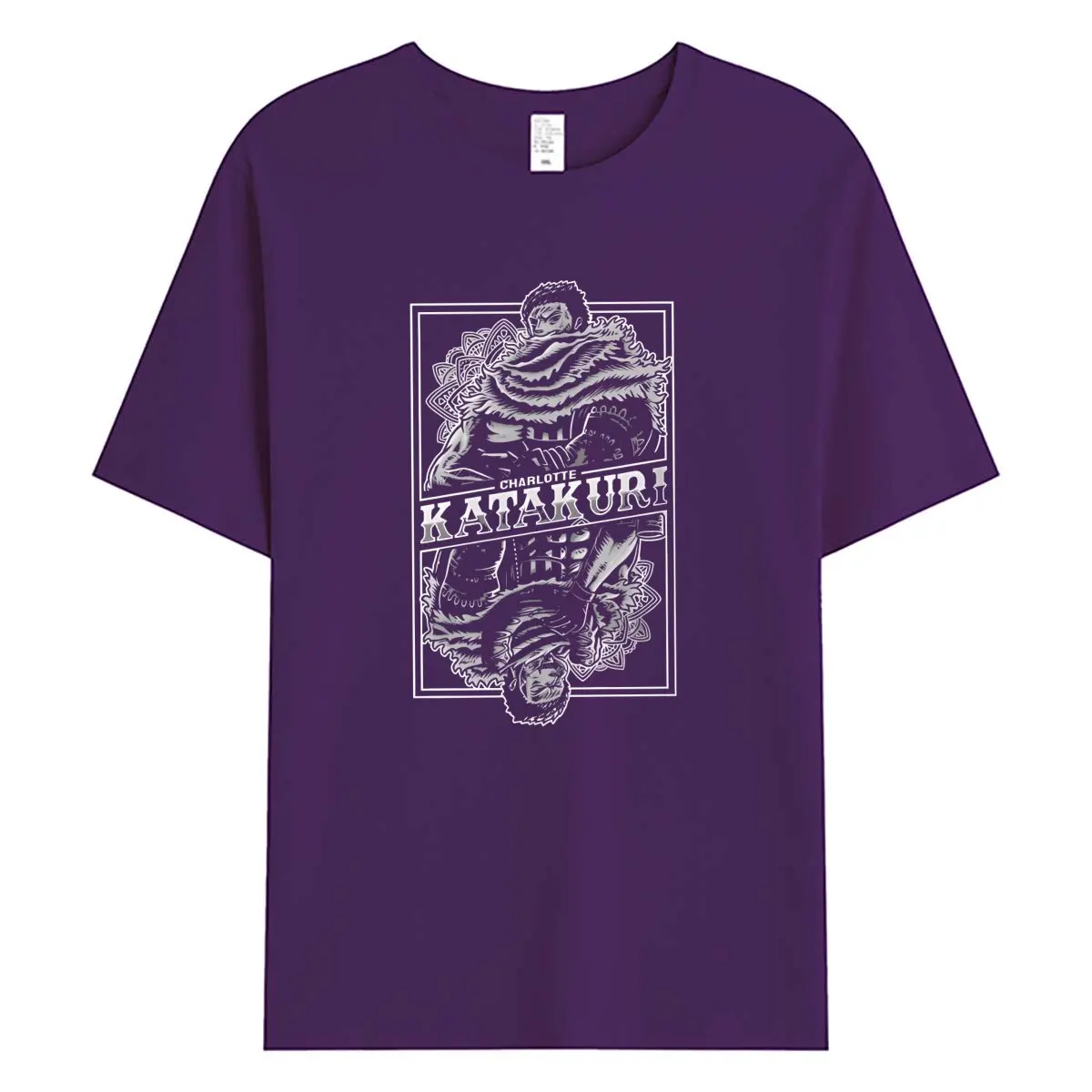 Футболка Charlotte Katakuri Bigmom Pirates 100% хлопок Linlin Big Mom Пираты Akagami No Shanks