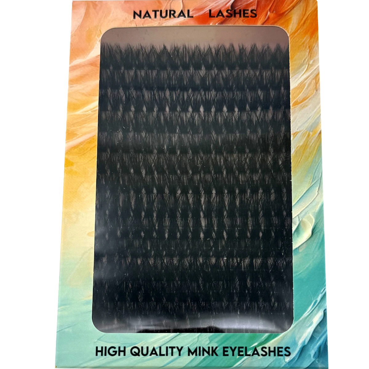 DIY 5D утолщенные завитки тонкие отдельные ресницы синтетические волосы