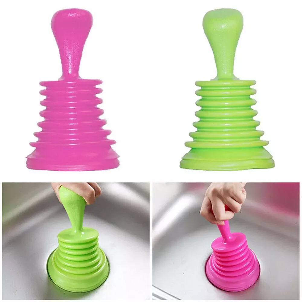 

2023NEW Toilet Drain Plungers Bath Sink Power Pipe Dredging Tool Suction Cup Plug Toilet Bathroom Tools