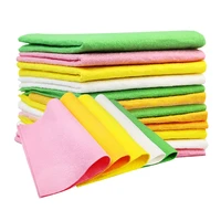 135pcs kitchen cleaning towel absorbent cloth glass cleaning rag anti grease wiping rags superfine fiber absorbable wipe cloth