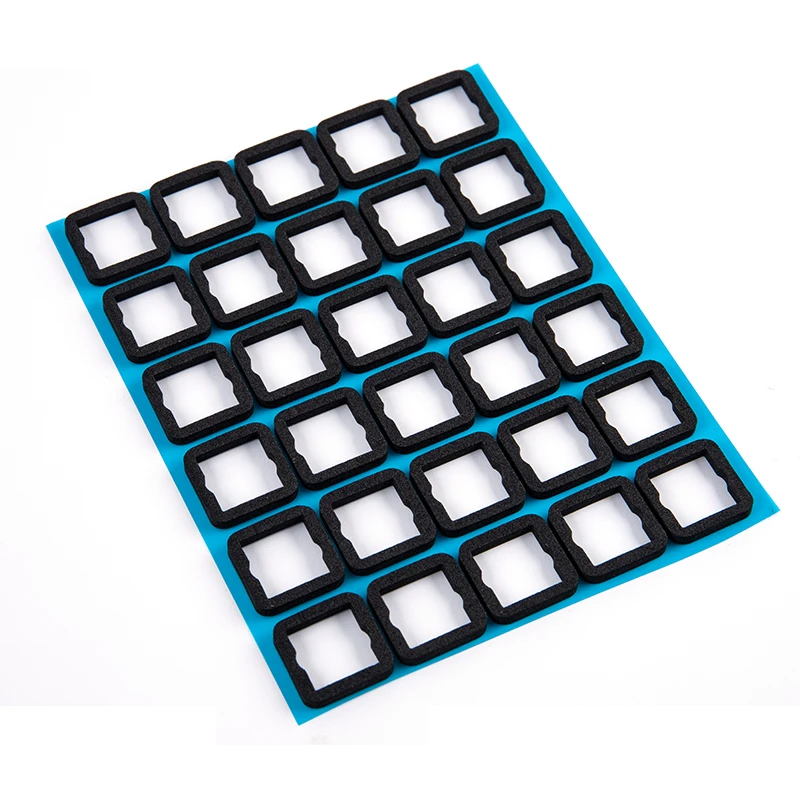 

New 120pcs/pack Mechanical Keyboard Sandwich Cotton Single Switch Foam Material Combined Positioning Board Sticker