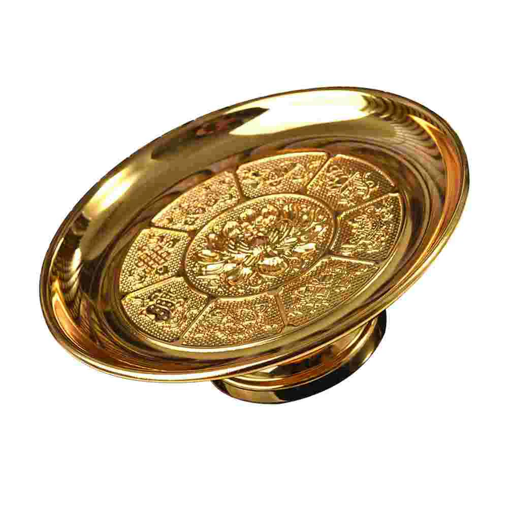 

Tribute Plate Fruit Storage Tray Practical Decorative Exquisite Versatile Multi-function Flower Decorations