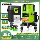 Автоматический Лазерный уровень CLUBIONA, 5 линий, 6 точек, линия горизонтальной и вертикальной плоскости, режим работы и работы вне помещения