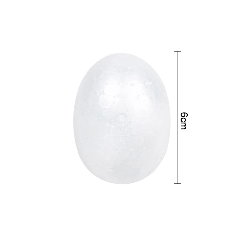 Пустые пасхальные яйца из пенопласта 20 шт.