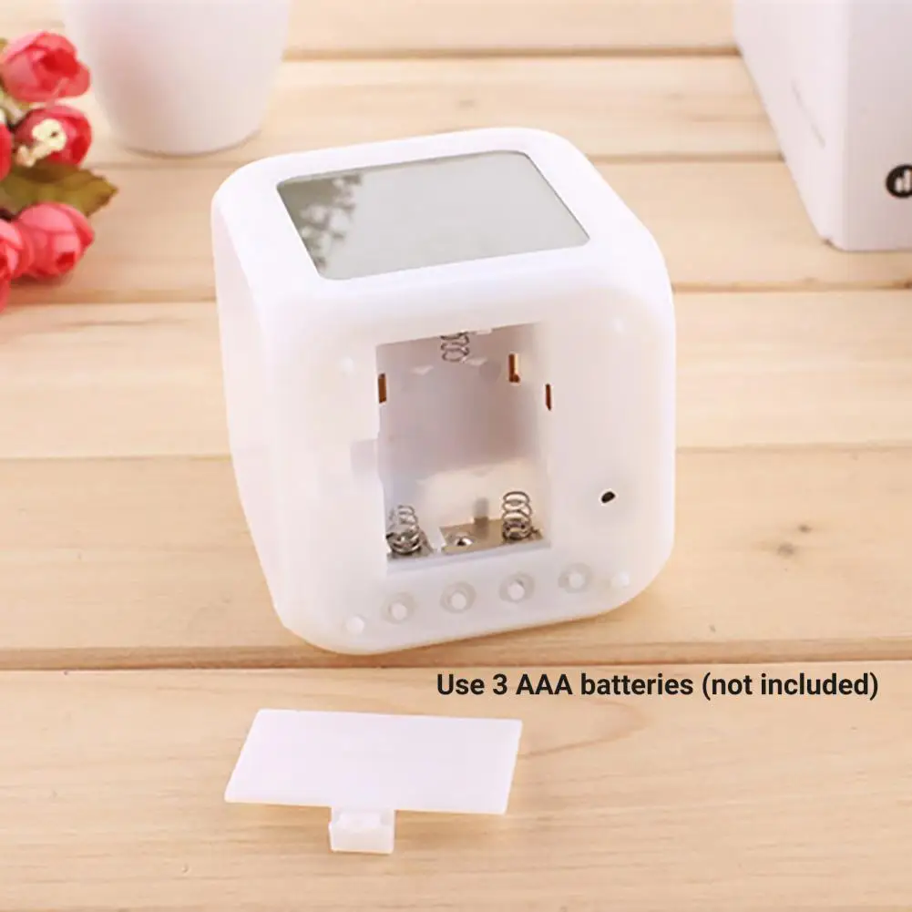 

Decorative Household Accessories Long Service Time LED Color Changing Digital Clock Digital Alarm Clock for Office