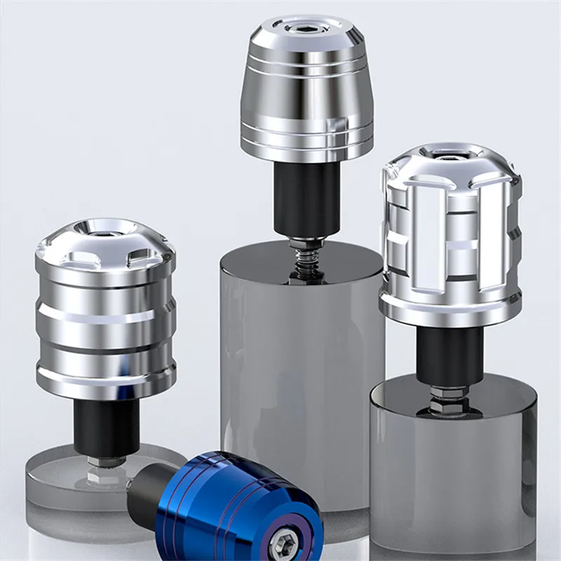 

Scooter Handlebar Accessories Decorative Head Motorcycle Handle Bar End Plug Motorbike Grips Cap Anti Silder Plug Universal