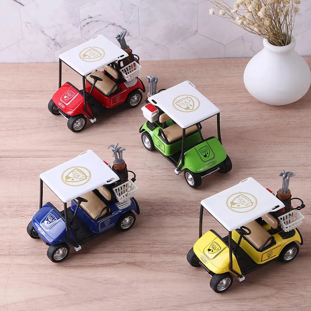 

Gifts Model Toy Ornaments Decoration Kids Toy Toy Vehicles Simulation Golf Car 1:36 Scale Model Car Alloy Pull Back Model Car