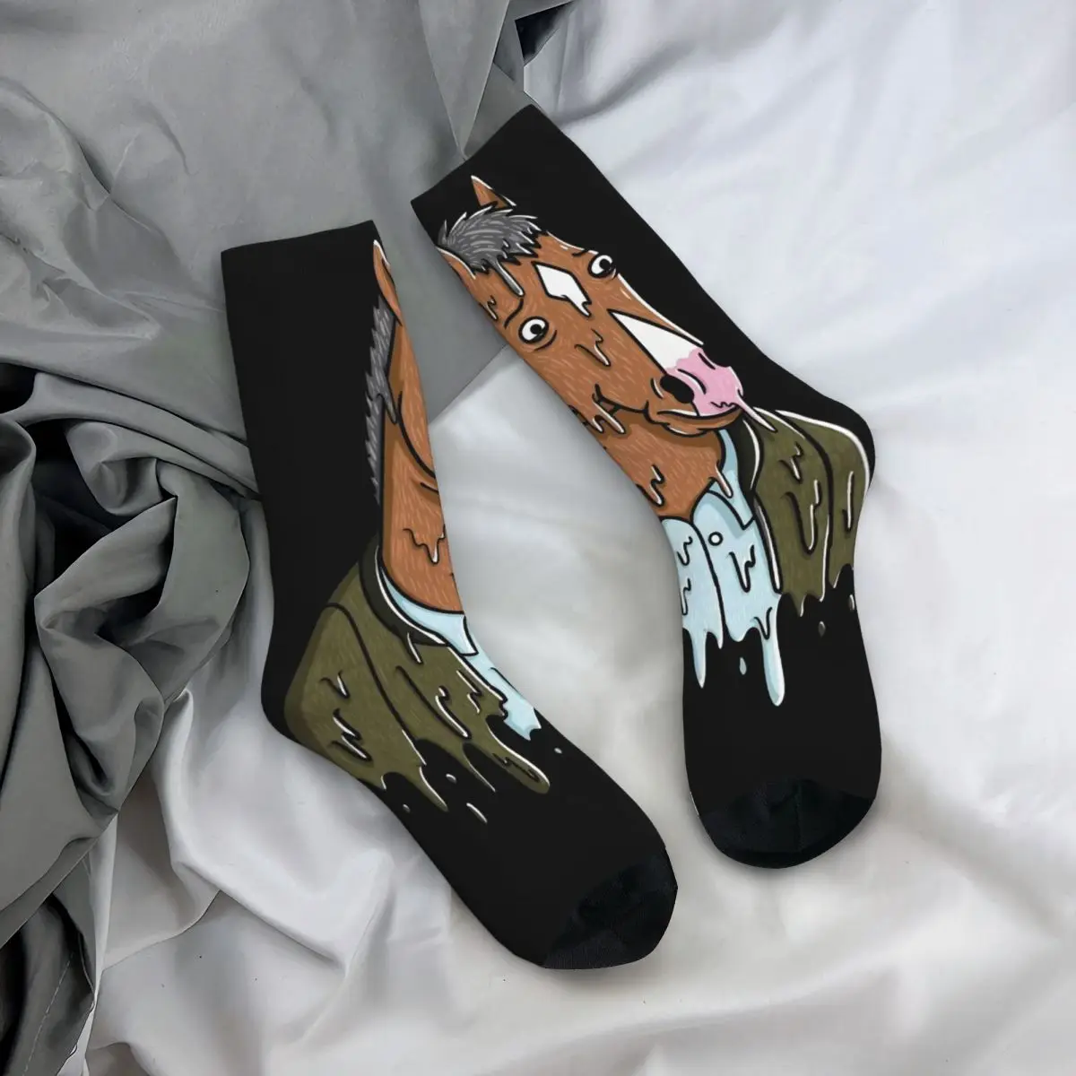 Носки мужские компрессионные смешные сумасшедшие носки в стиле хип-хоп Свифт Бо