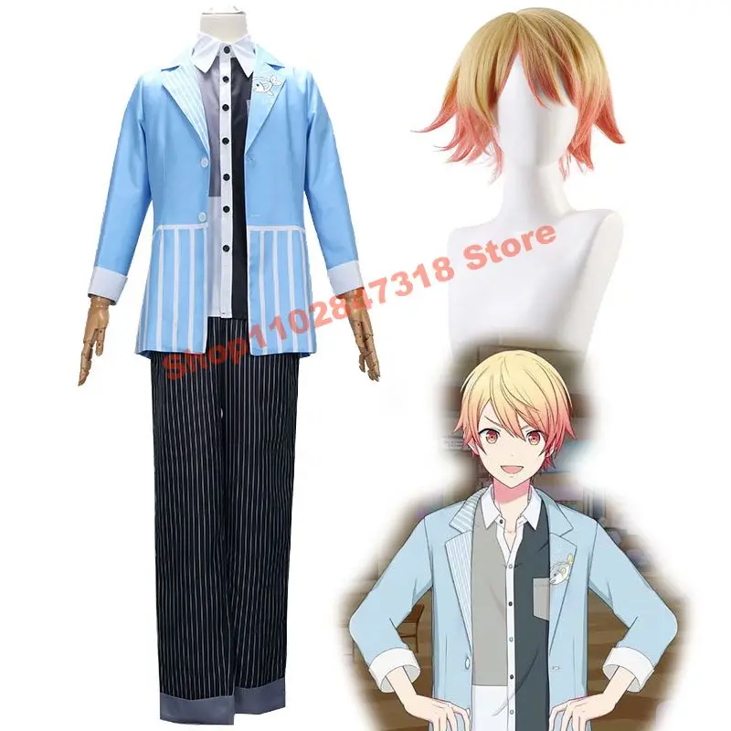 

Colorful Stage! Tenma Tsukasa Cosplay Costume And Wig Project Sekai Wonderlands×Showtime Tks Uniform Suits