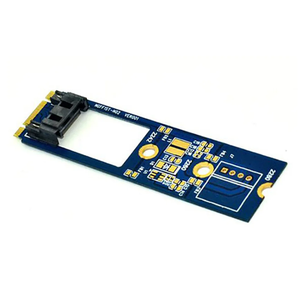 Адаптер M2 SATA преобразователь карты памяти ID KEY M.2 NGFF SSD на 7Pin платы карта Поддержка