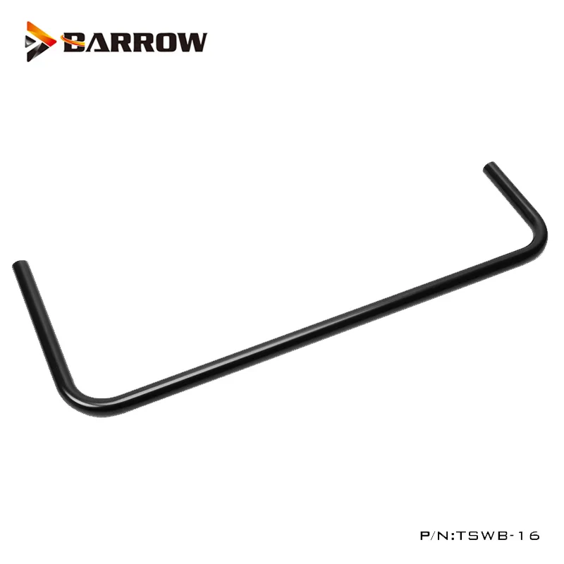 Barrow Prebend Metal Tube OD16MM Outer Diameter 490MM Length Custom Computer Case Liquid Cooling Rigid Pipe TB16-490 TSWB-16