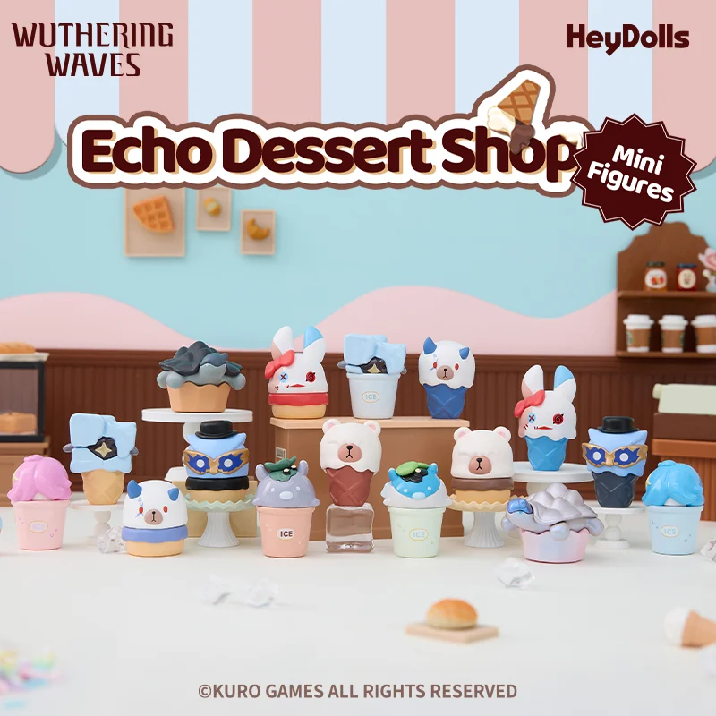 Фото Мини-фигурки из серии Wuthering Waves Echo Dessert Shop №1