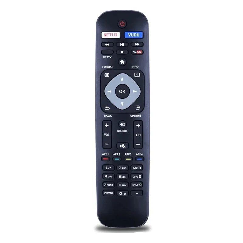 

Universal Remote Control For Philips Smart TV NH500UP NH500UW NH503UP 43PFL4902 65PFL5602 55PFL5602 43PFL5602 50PFL5602 New