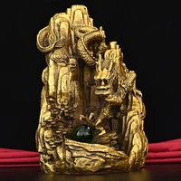 14china lucky seikos brass dragon go up the mountain dragon playing ball statue lucky gather fortune office ornament town house