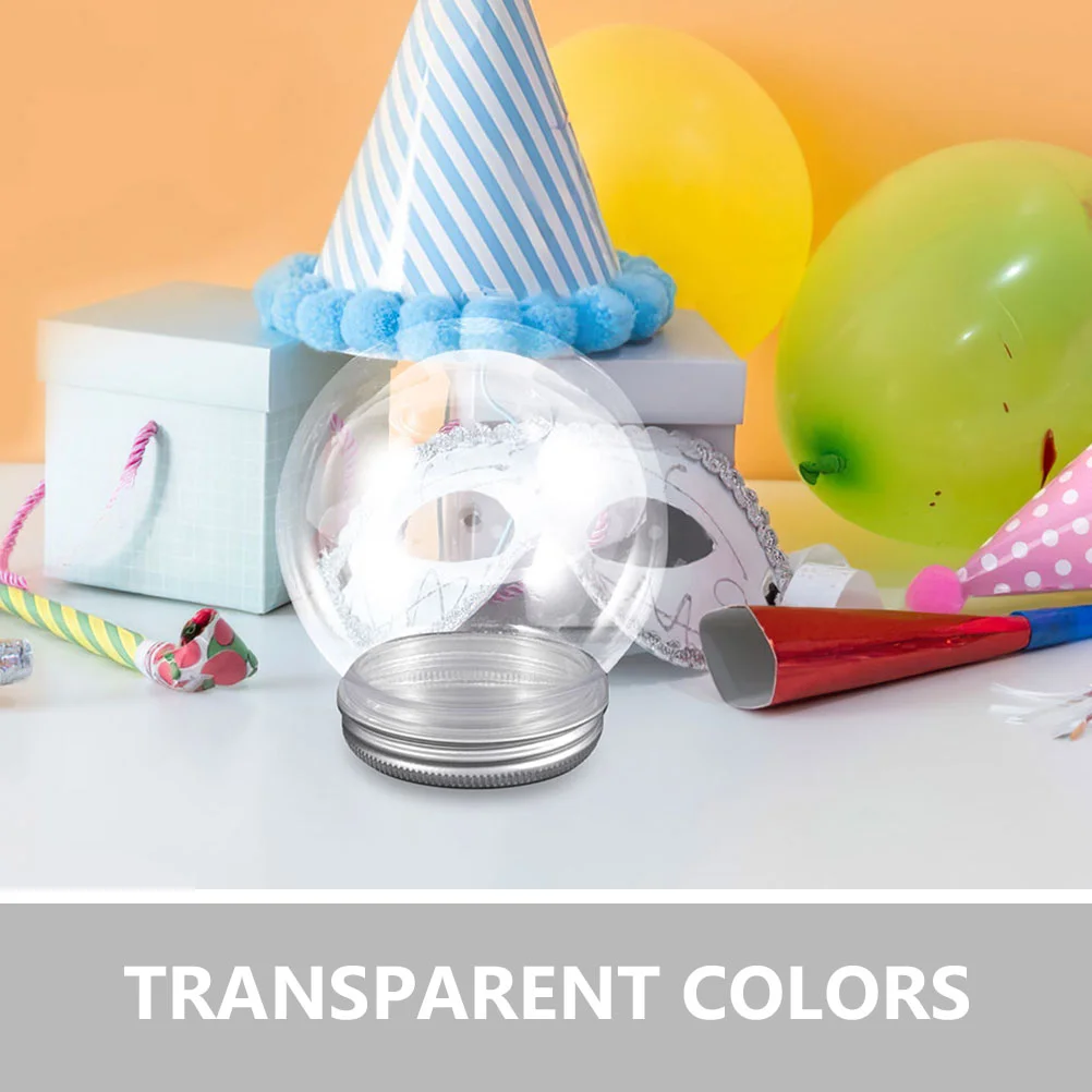 20 шт. прозрачный снежный шар водяные шары мини-планета земляной пластиковые