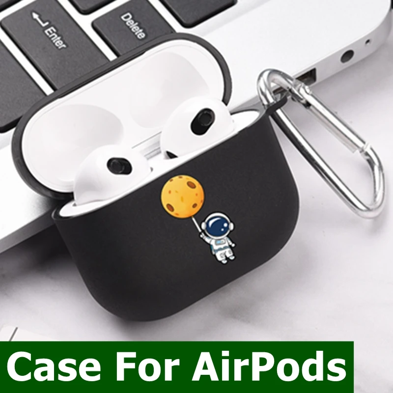 

Astronaunt Earphone Case for AirPods 3 Pro 2 1 Case Soft Silicone Cover for airpod 3 airpods3 2021 Case Air Pods Pro Funda Coque