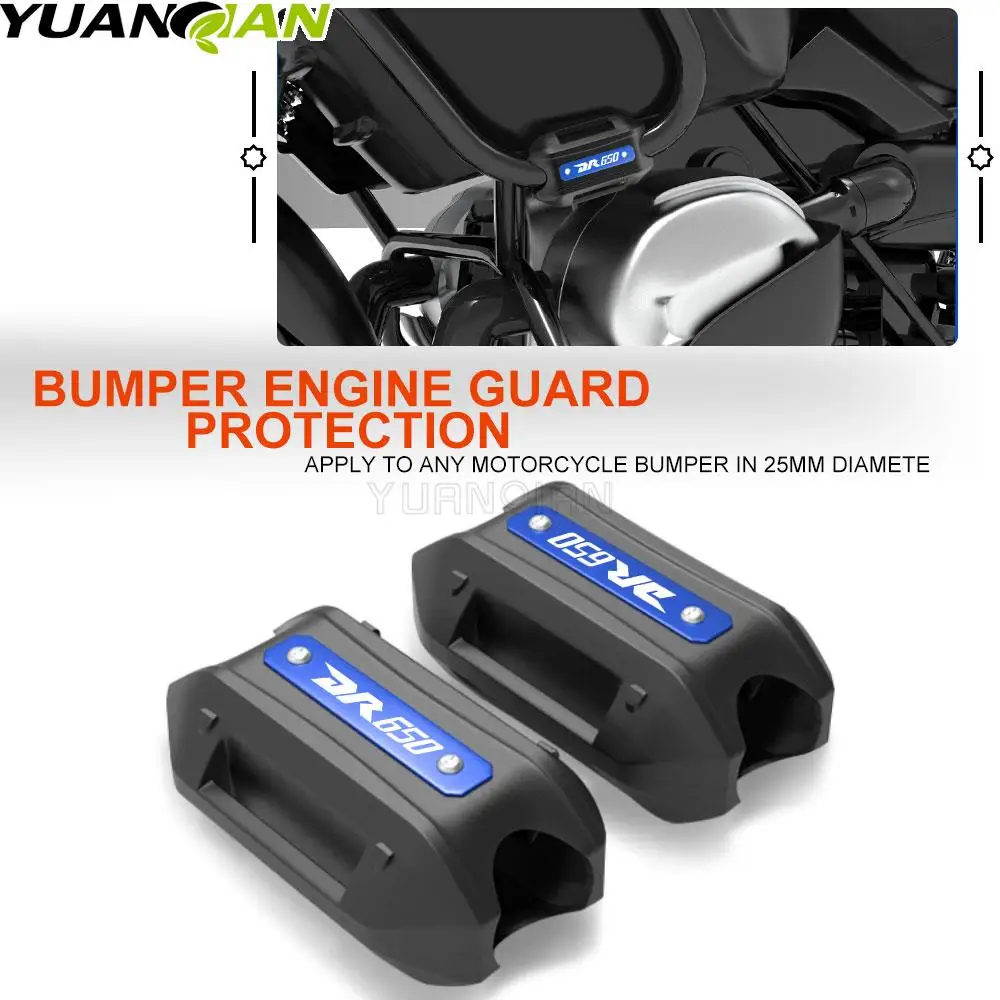

Motorcycle Engine Crash bar Protection bluemper Decorative Guared Block For Suzuki DR650S DR650SE DR 650 DR650 S SE 1994-2010