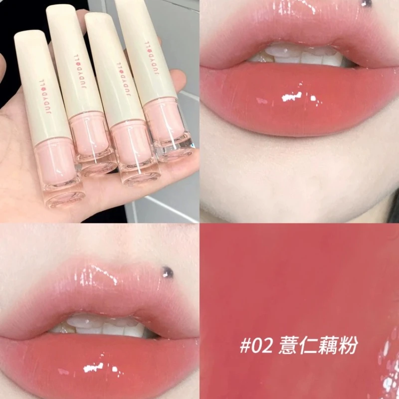 Оригинальный крем для губ Judydoll, 10 мл, увлажняющее глянцевое зеркало для губ со стеклом, желе для губ, оптовая продажа