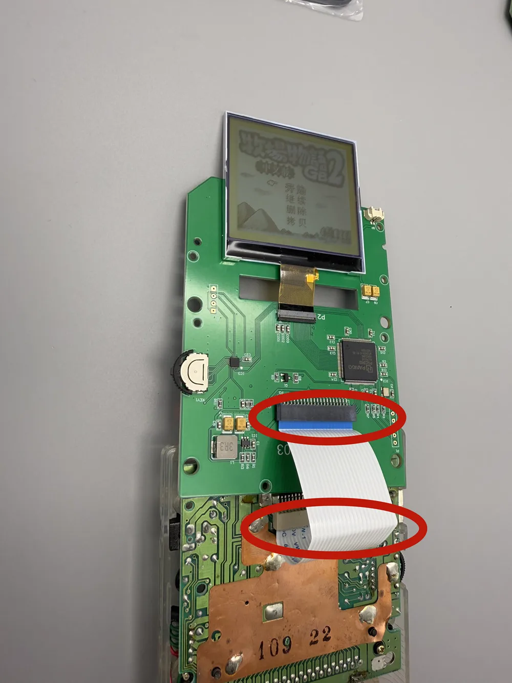 Фото 2,5-дюймовый серый экран, подходящий для Gameboy GB DMG LCD. Простота установки. Не нужно разрезать открыть оболочку. №2
