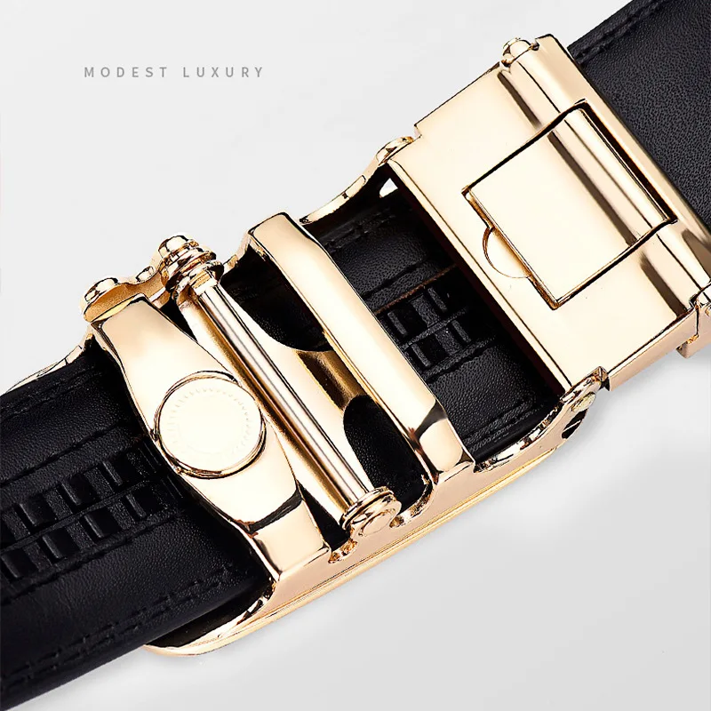 New Arrival Fashion Automatic Buckle Belt Men's Genuine Trend Belt ceinture Fashion Designer Ladies Denim Belt Length 110CM 5 New Arrival Fashion Automatic Buckle Belt Men's Genuine Trend Belt ceinture Fashion Designer Ladies Denim Belt Length 110CM 5