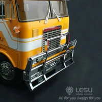 metal lesu front bumper for 114 tamiya king hauler globe liner grand hauler rc tractor truck model remote control cars toys