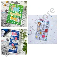 2022 metal cutting dies and stamps scrapbooking paper embossed card balloons die cutting craftsmanship of flower element crafts