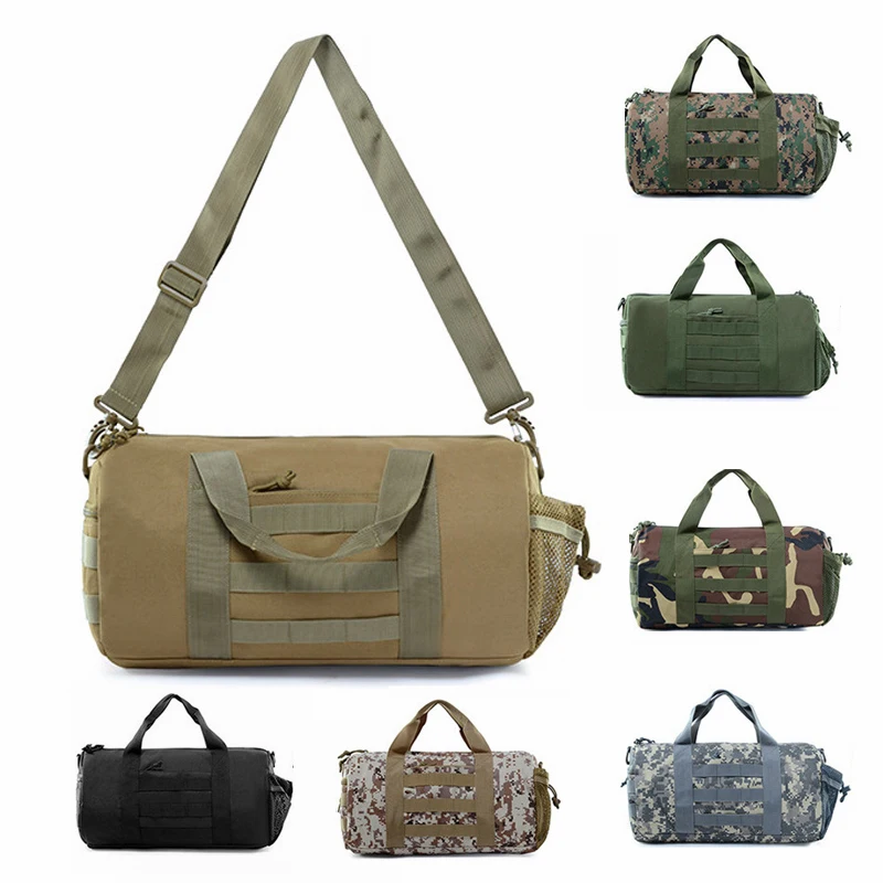 Small Camouflage Bag Handbag Gym Fitness Travel Duffle Outdo