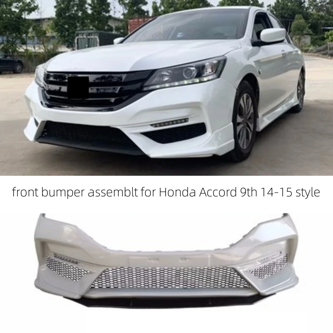 

Body Kit for Honda Accord 9th 9.5th 2014-18 Modified Front Rear Bumper Side Skirt Front Shovel Daytime Running Light Accessories