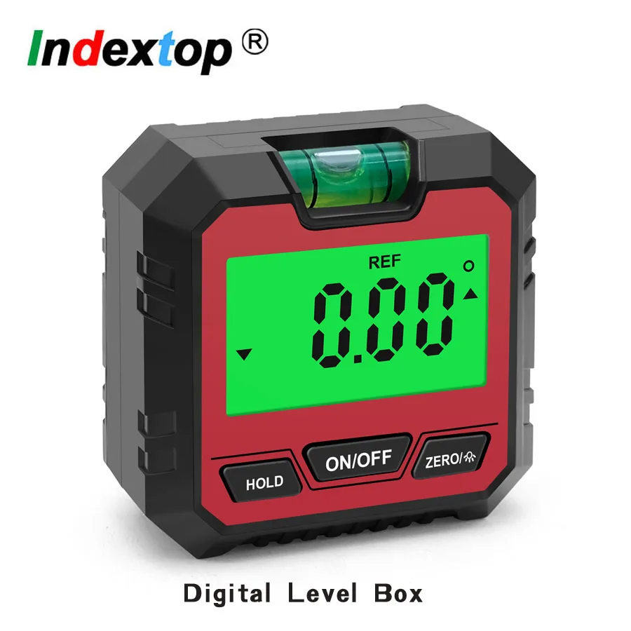 

360 Degree Digital Protractor Angle Finder LCD Backlight Electron Goniometer Level Meter Magnetic Base Mini Inclinometer Tools