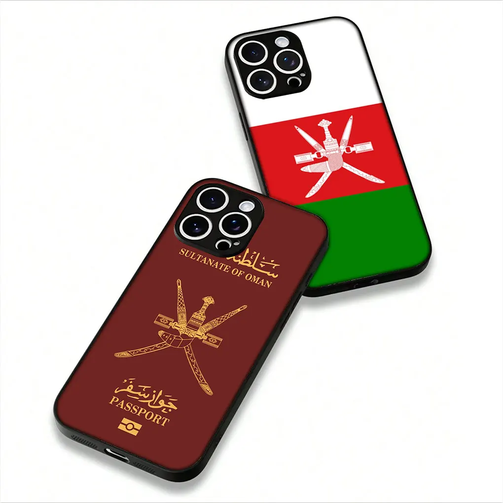 Эмблема Омана Флаг Карта для Samsung Galaxy A55 A56 A25 A26 A36 A34 A54 S20 S21 S24 FE S25 A12 A14 A33 A53 Чехол