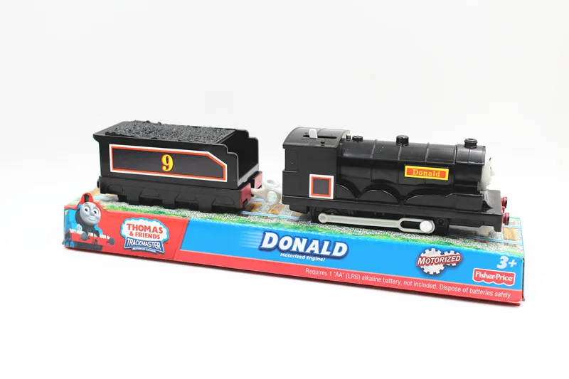 

Thomas Plastic Electric Track Small Train DONALD Creative Funny Educational Toys Present Children