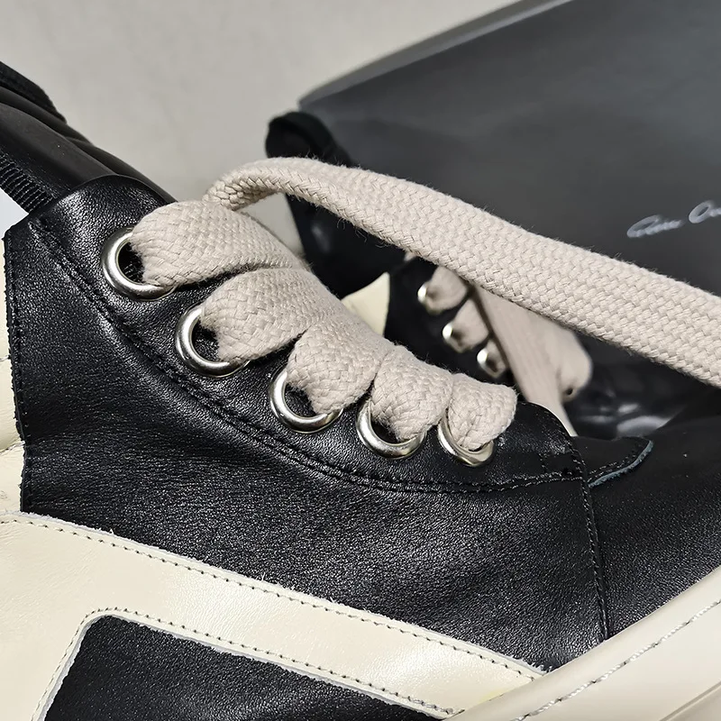 High Street RO Shoelaces Jumbo Shoeslace 1pair 130cm Wide Laces for Shoes Men's Boots Laces Fpr Sneakers