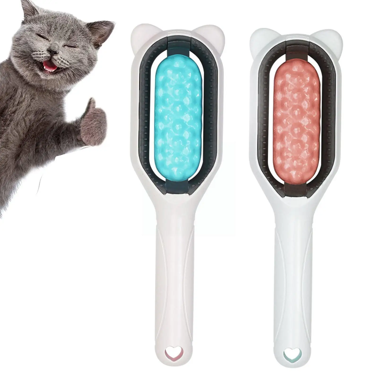 

Multifunctional Pet Deshedding Brush Silicone Dog Brush Grooming Comb Hair Remover Massage Tools For S Dogs Lint Rem L4q3