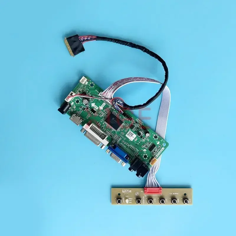 Плата драйвера контроллера для Φ/D01/L01 DVI VGA HDMI-совместимый фотоэкран 14 &quot1366x768 LVDS 40
