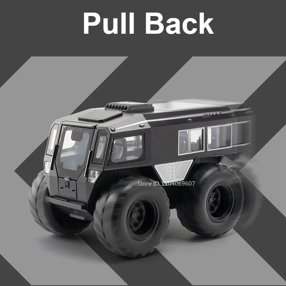 Металлическая литая под давлением модель автомобиля Sherp масштаб 1:24 корпус из