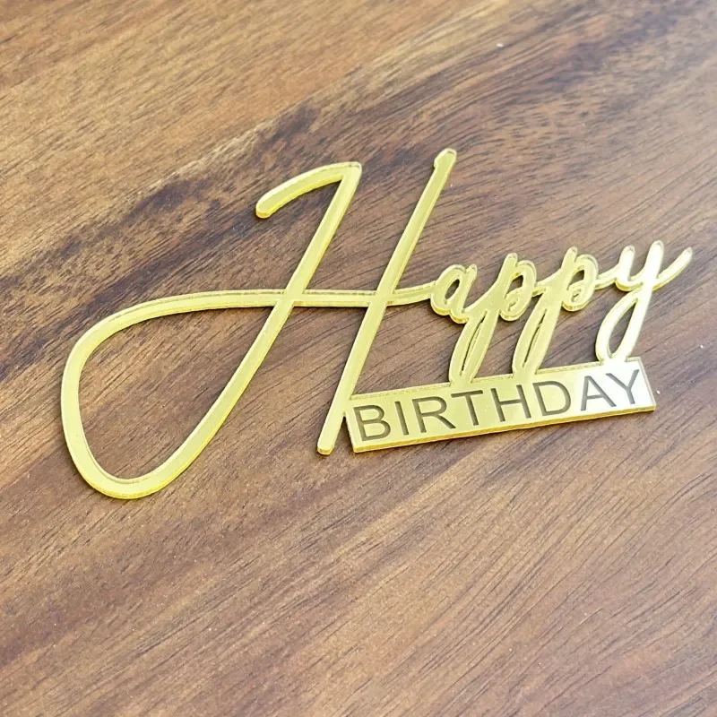 

Аксессуар для торта MOONBIFFY HAPPY BIRTHDAY