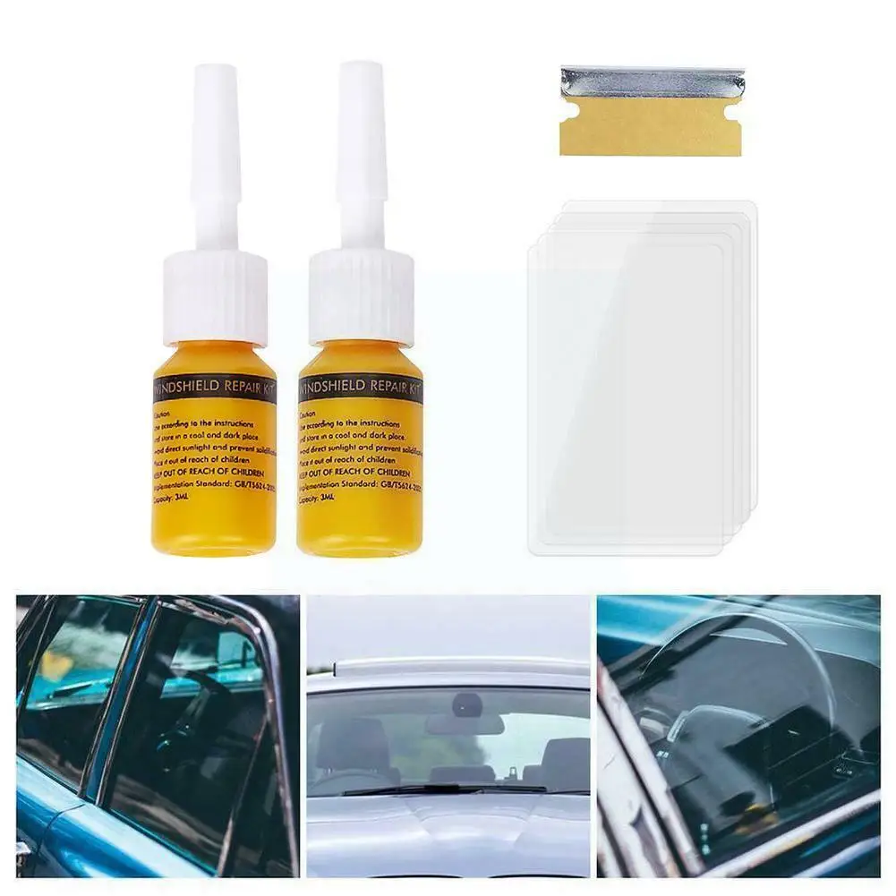 

Cracked Glass Repair Kit Windshield Repair Liquid Repair Restore Car Scratch Utensil Diy Window Tslm1 Screen Crack Pho E1c9